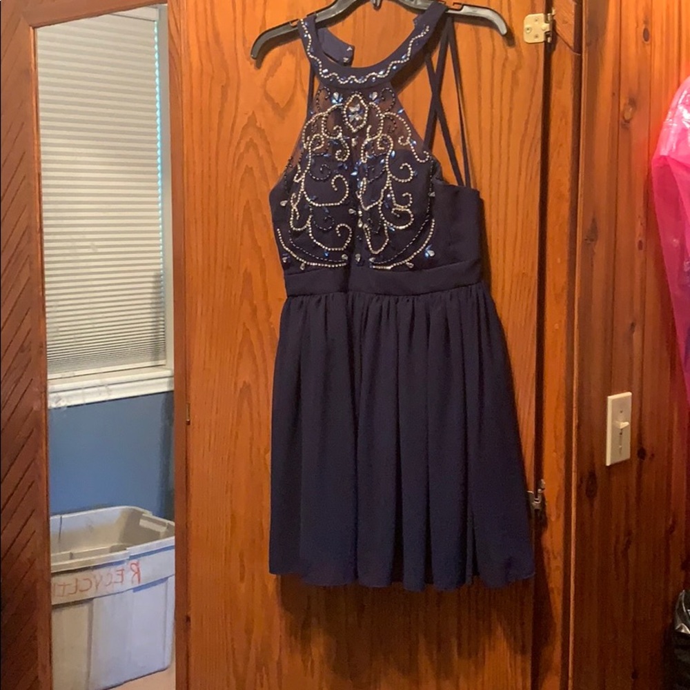 Navy formal dress
